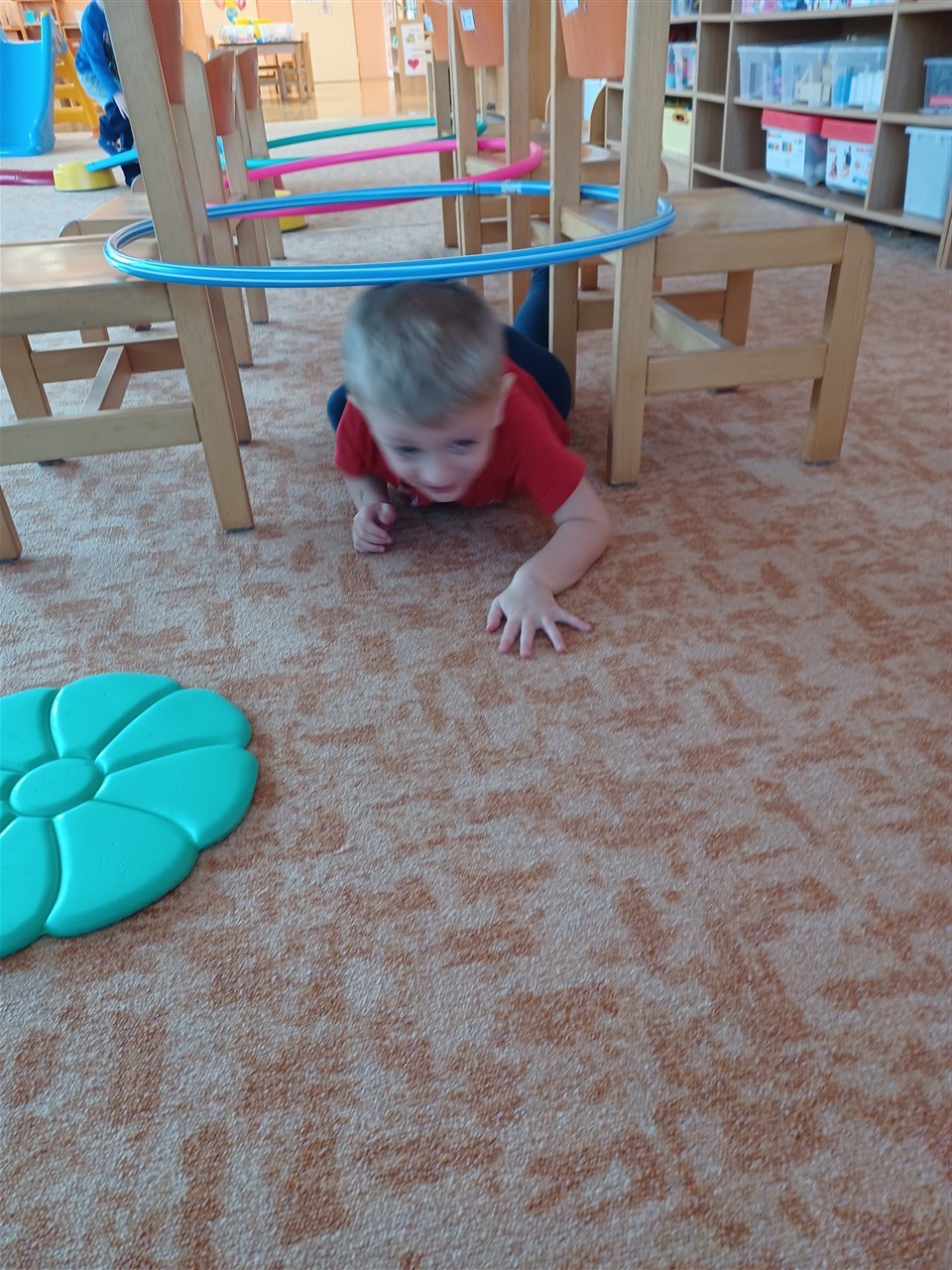 Překážková dráha - plazení
