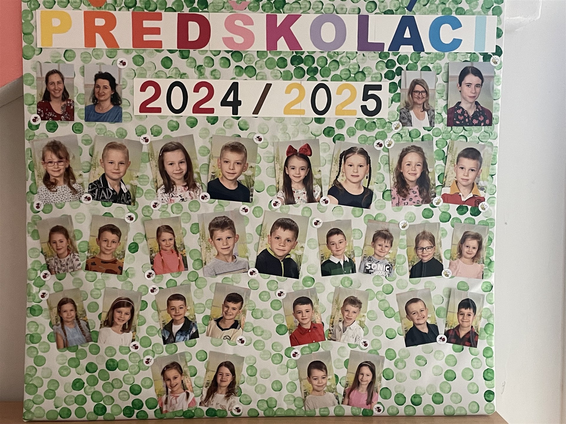 Tablo předškoláků